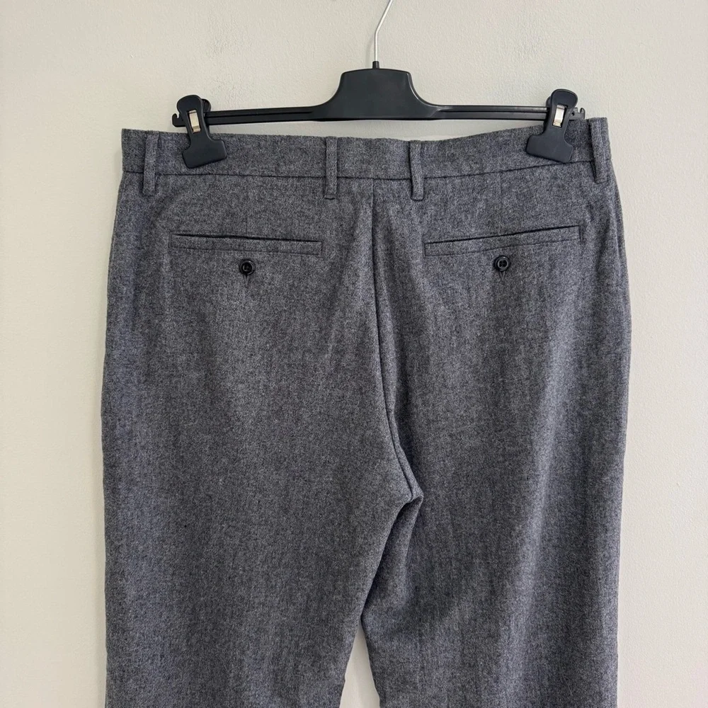 J. Crew NWT Creased Trouser in Japanese Wool Blend 36X32